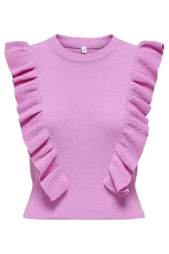 Only T-Shirts & Toppe<Onlashley Sl O-Neck Knt