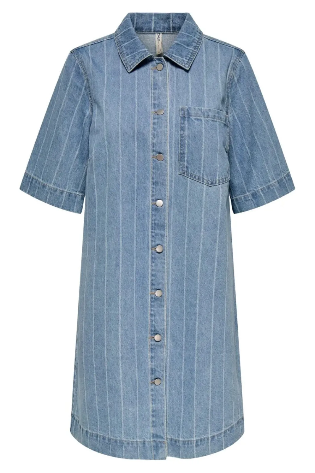 Only Kjoler|Ammevenligt Tøj<Onlasta S/S Stripe Dress Gua 15355054