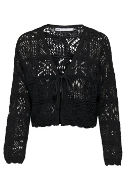Sale Onlbeach Life 7/8 Tie Cardigan Knt Cardigans|Ammevenligt Tøj