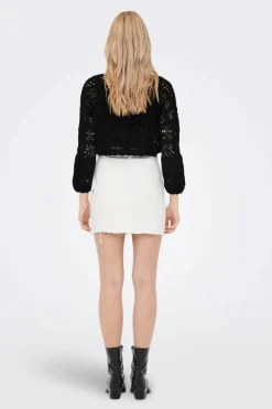 Sale Onlbeach Life 7/8 Tie Cardigan Knt Cardigans|Ammevenligt Tøj