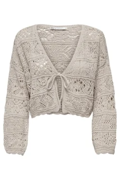 Best Onlbeach Life 7/8 Tie Cardigan Knt Ammevenligt Tøj|Cardigans
