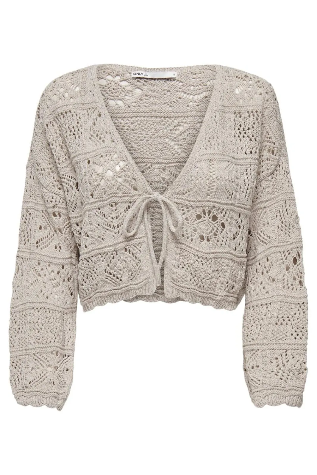 Best Onlbeach Life 7/8 Tie Cardigan Knt Ammevenligt Tøj|Cardigans