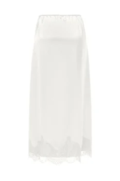 Only Nederdele<Onlbella Satin Lace Skirt