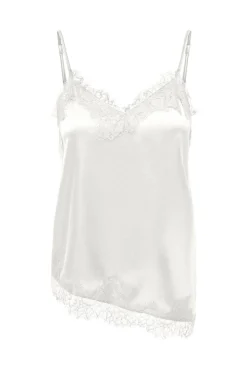 Only T-Shirts & Toppe<Onlbella Strap Satin Lace Top