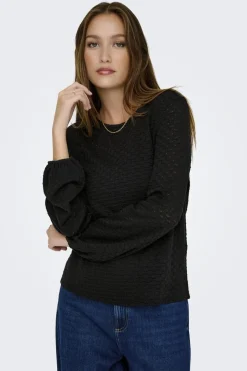 Only T-Shirts & Toppe<Onlbelle Life L/S Top