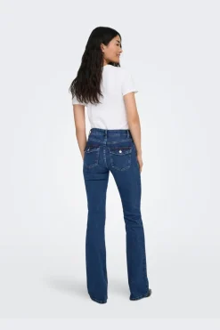 Sale Onlblush B-Poc Flared Pim134 Bukser, Jeans & Leggings