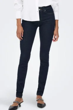 Only Bukser, Jeans & Leggings<Onlblush Mid Sk Stayblue