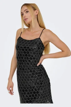 Sale Onlbrielle Strap Sequins Dress Kjoler