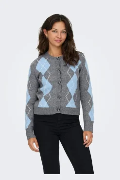 New Onlbrighton Life Ls Button Cardi Knt Cardigans|Ammevenligt Tøj