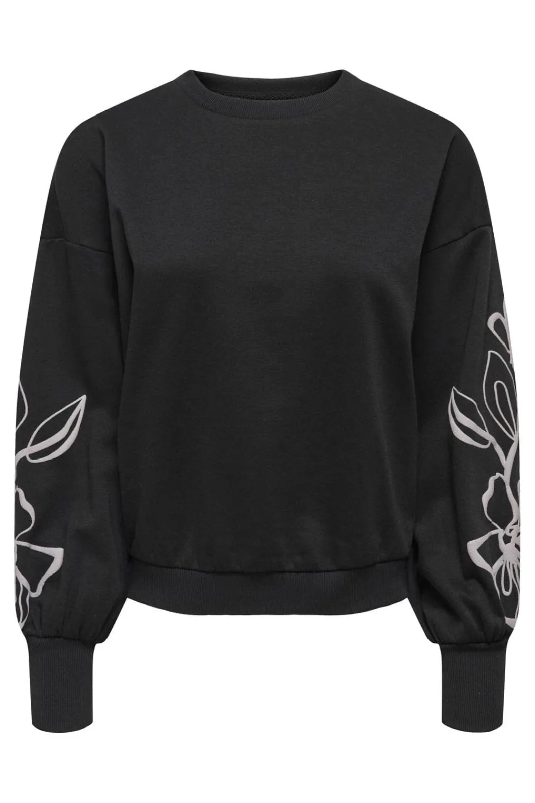 Only Sweatsæt & Comfy Wear|Bluser & Skjorter<Onlbrooke L/S O-Neck Flower Swt