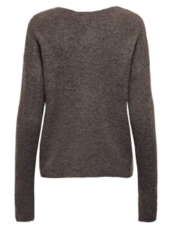 New Onlcamilla V-Neck L/S Pullover Knt Strik|Bluser & Skjorter