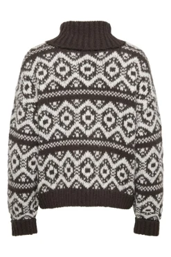 Only Strik|Bluser & Skjorter<Onlcarin Life Ls Jq Loose Rolln Knt
