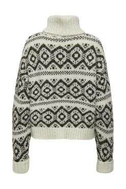 Outlet Onlcarin Life Ls Jq Loose Rolln Knt Strik|Bluser & Skjorter