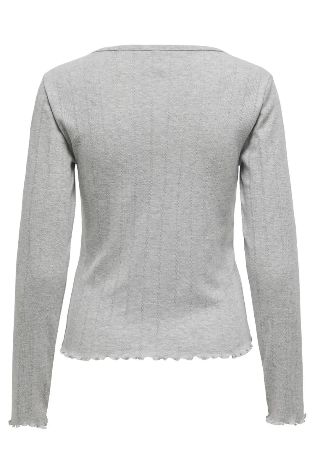 Only Sæt 🛍️|T-Shirts & Toppe<Onlcarlotta L/S O-Neck Button Top