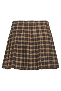 Only Nederdele<Onlcat Life Plisse Check Skirt