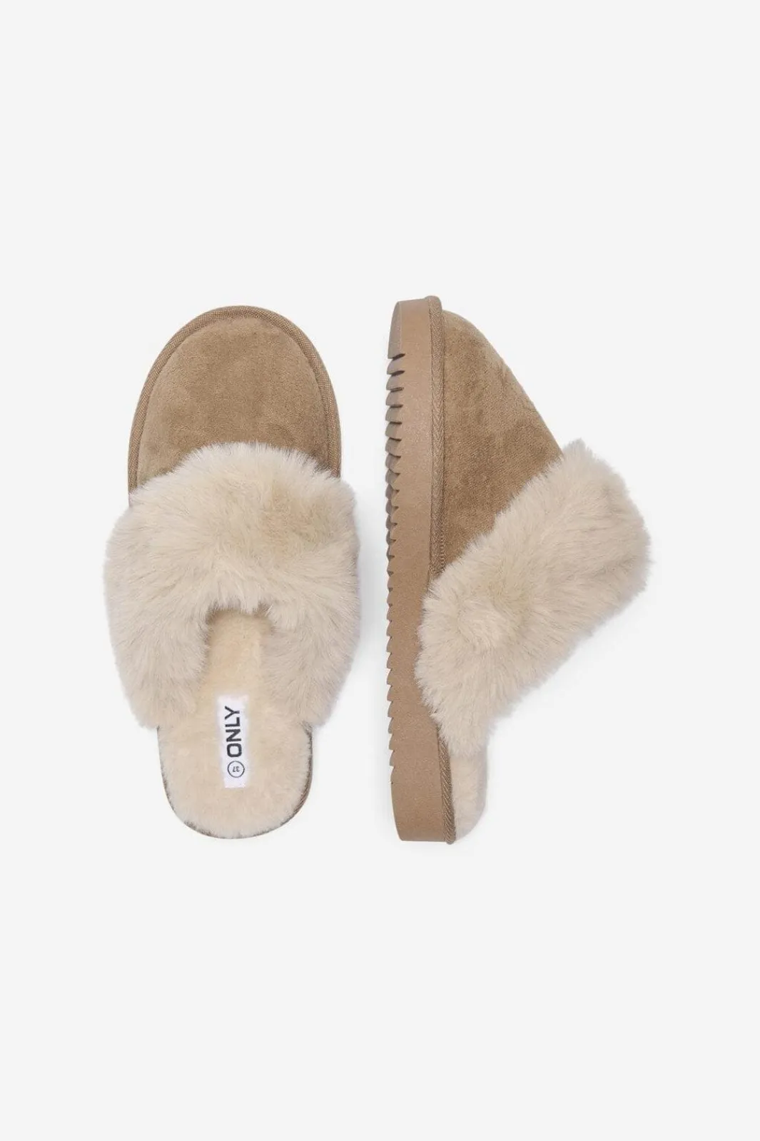 Only Shoes Tasker & Punge|Hjemmesko<Onlcath Teddy Homeslipper