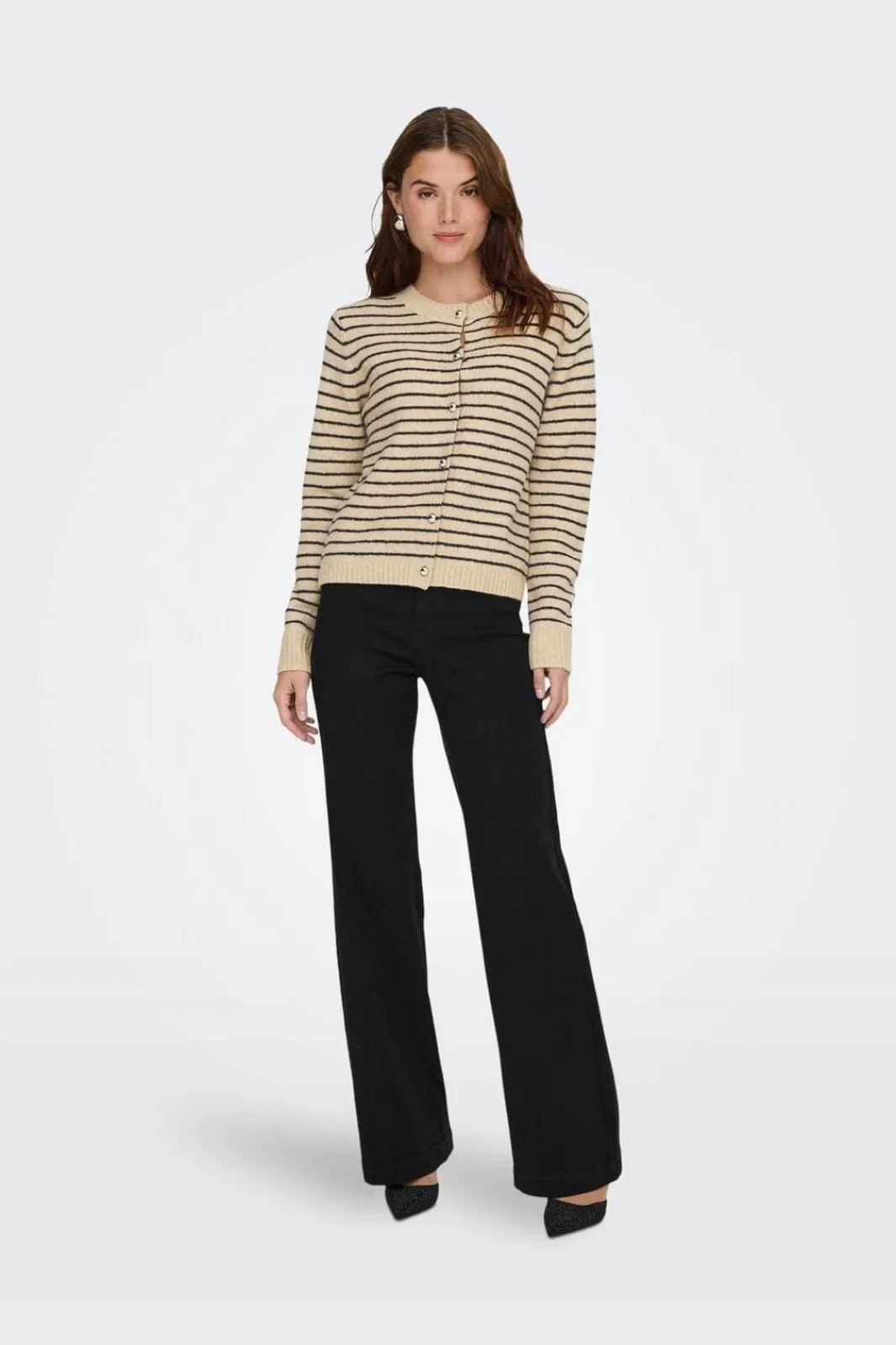 Only Cardigans|Ammevenligt Tøj<Onlchester Life Ls Stripe Cardi Cc Knt