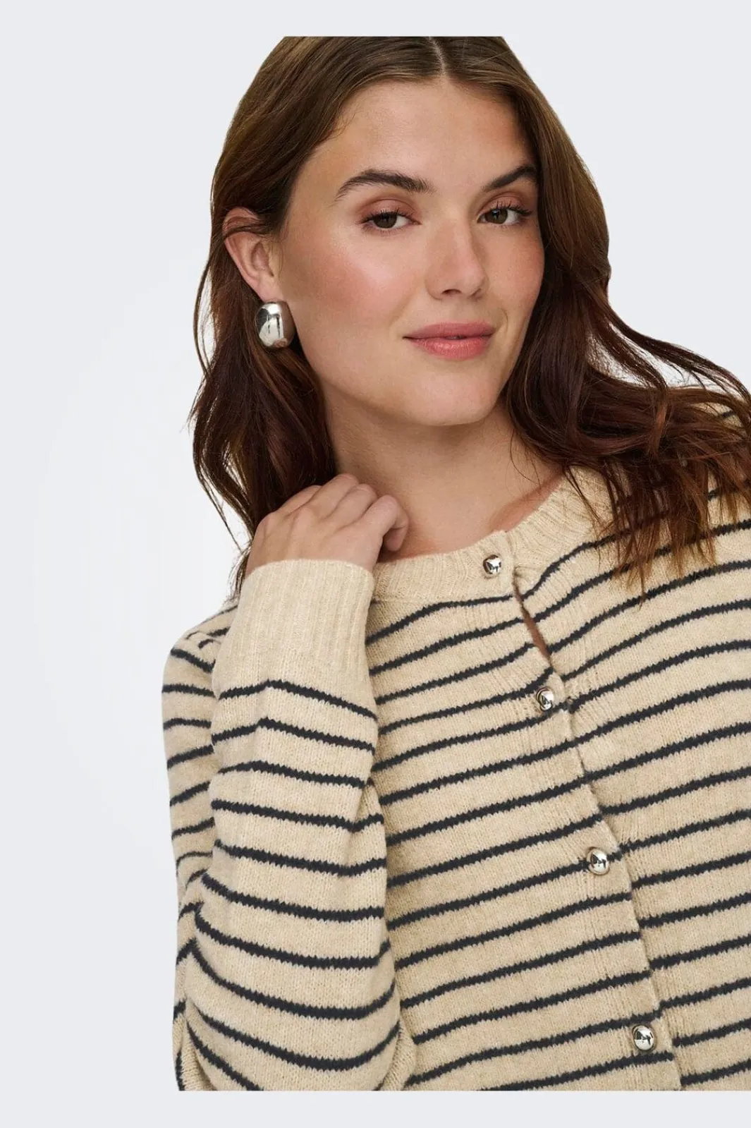 Only Cardigans|Ammevenligt Tøj<Onlchester Life Ls Stripe Cardi Cc Knt