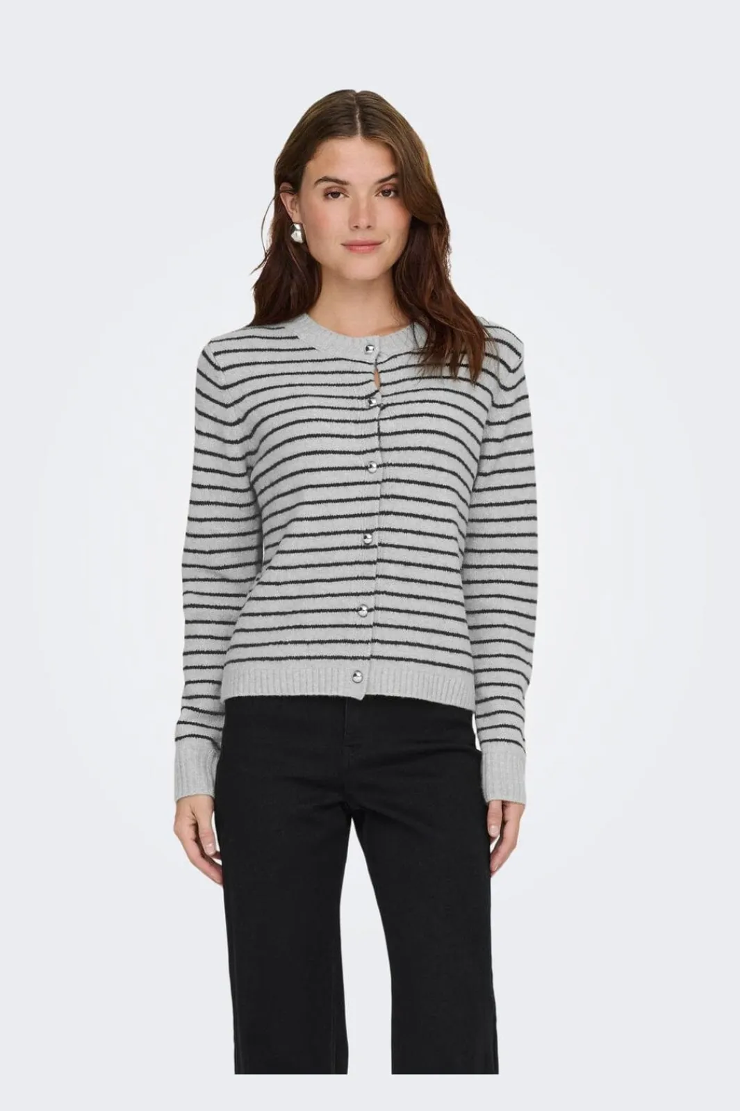 Only Cardigans|Ammevenligt Tøj<Onlchester Life Ls Stripe Cardi Cc Knt