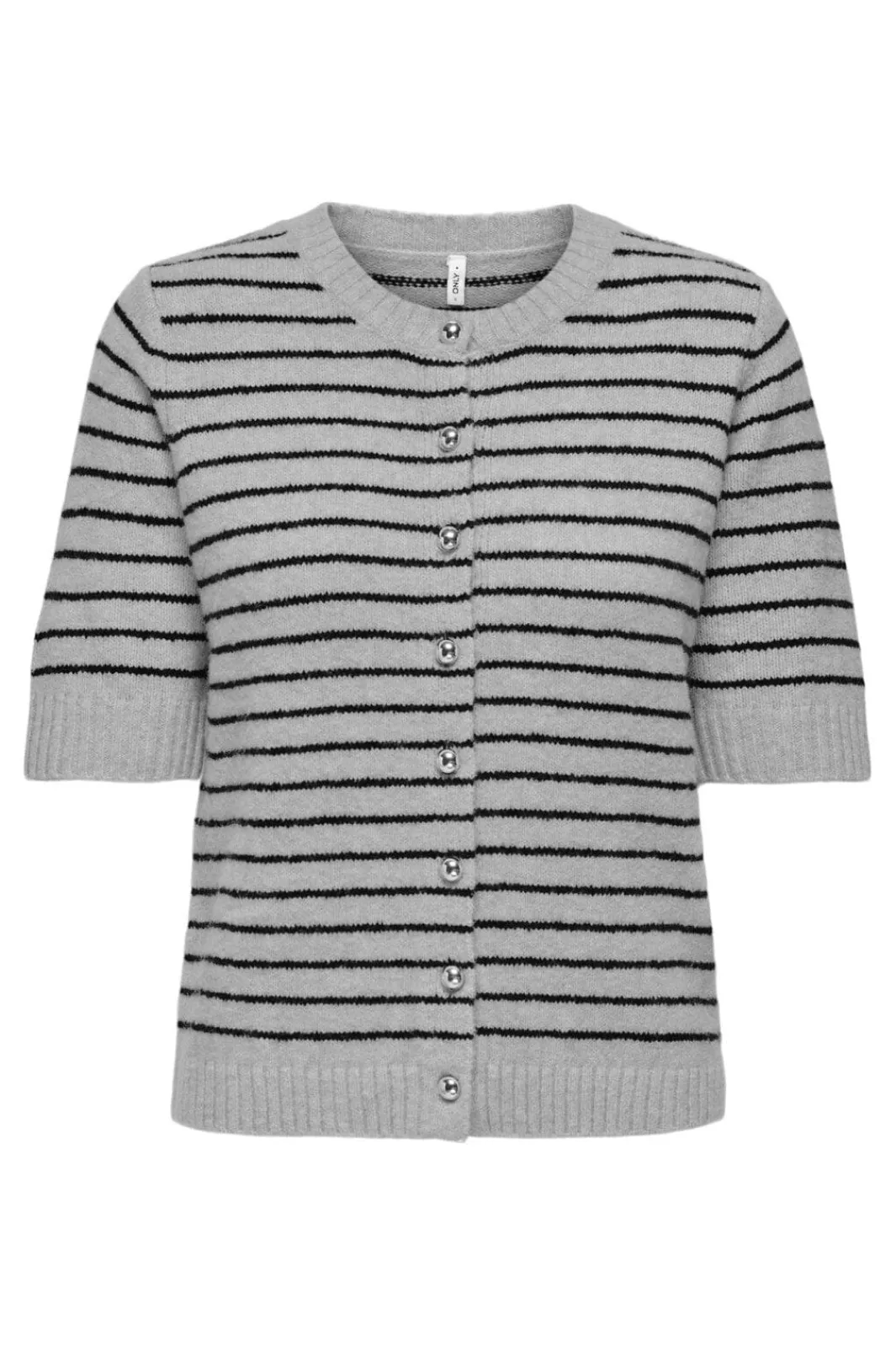 Best Onlchester Life Ss Stripe Cardi Cc Knt Cardigans|Ammevenligt Tøj
