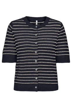 Only Cardigans<Onlchester Life Ss Stripe Cardi Cc Knt