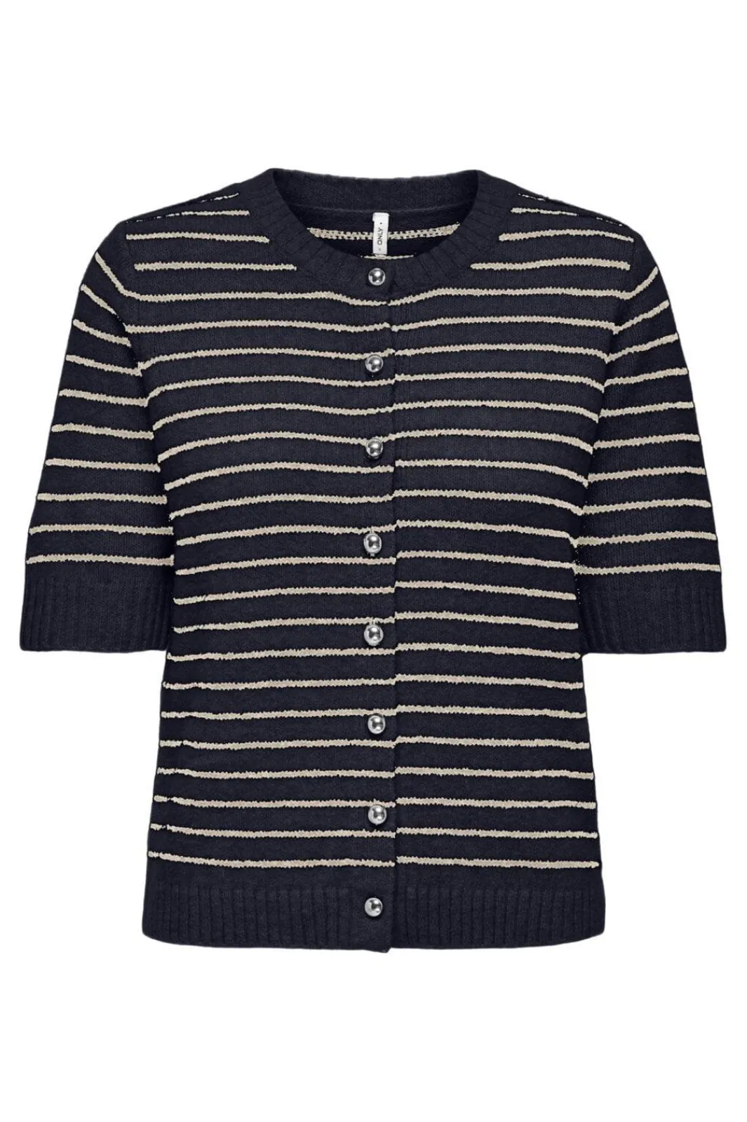 Only Cardigans<Onlchester Life Ss Stripe Cardi Cc Knt