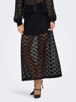 Discount Onlchigo Cali Life Lace Ankle Skirt Nederdele