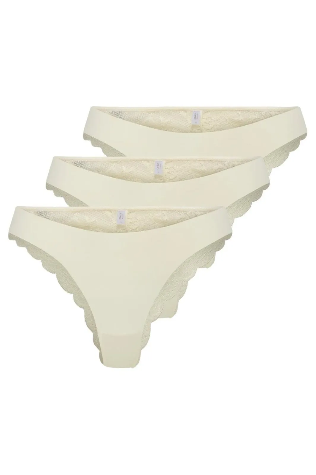 Only Nattøj & Lingeri<Onlchloe Lace Brazil 3-Pack Acc