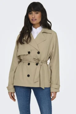 Only Overtøj & Jakker<Onlchloe Short Trenchcoat Db
