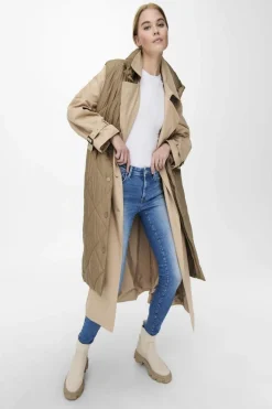 New Onlchloe Trenchcoat Double B. Otw Overtøj & Jakker