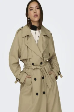 New Onlchloe Trenchcoat Double B. Otw Overtøj & Jakker