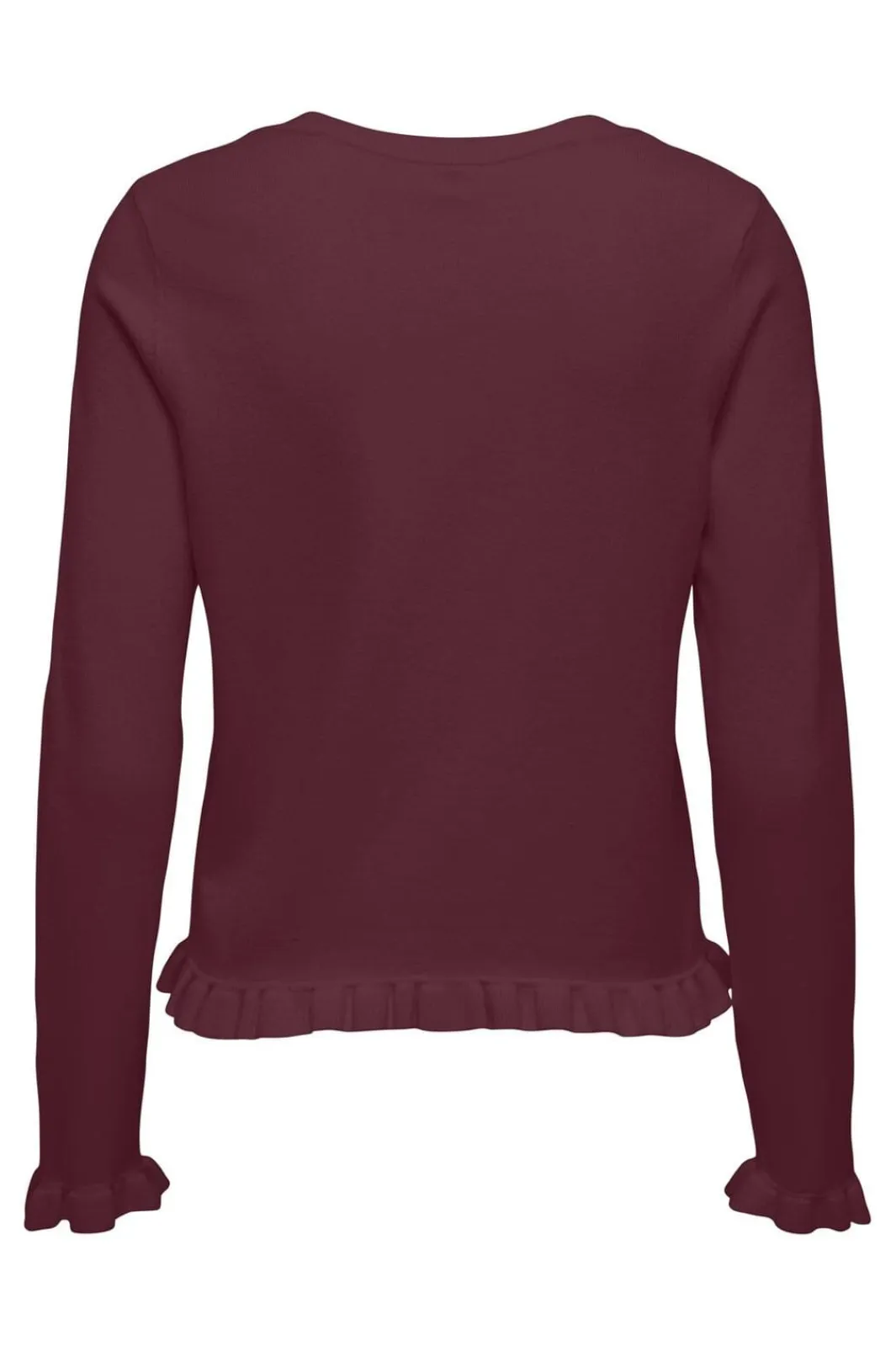 Only Cardigans|Ammevenligt Tøj<Onlcinderel Ls Frill Cardigan Knt