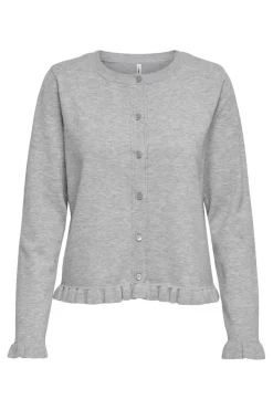 Sale Onlcinderel Ls Frill Cardigan Knt Cardigans|Ammevenligt Tøj