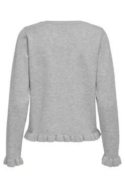 Sale Onlcinderel Ls Frill Cardigan Knt Cardigans|Ammevenligt Tøj