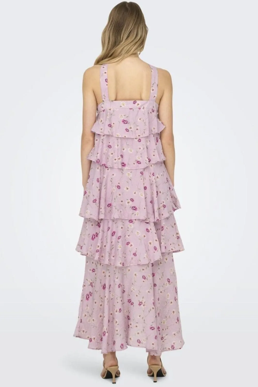 Only Kjoler<Onlcinderella S/L Layered Dress