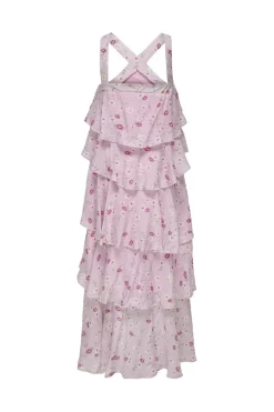 Only Kjoler<Onlcinderella S/L Layered Dress