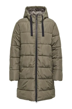 Only Overtøj & Jakker<Onlclair Puffer Hood Coat Cc