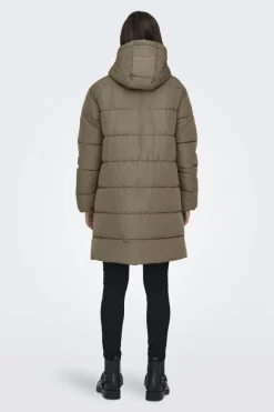 Only Overtøj & Jakker<Onlclair Puffer Hood Coat Cc