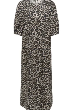 Only Kjoler<Onlclara S/S Puff Sleeve Midi Dress