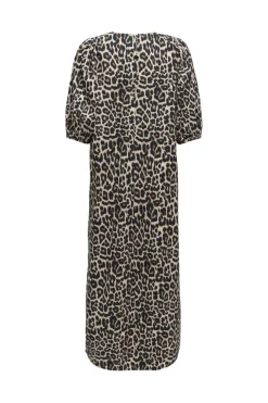 Only Kjoler<Onlclara S/S Puff Sleeve Midi Dress