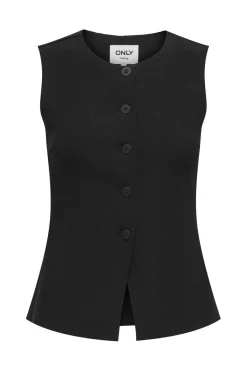 Only Veste|Ammevenligt Tøj<Onlclever Life S/L Waistcoat Tlr