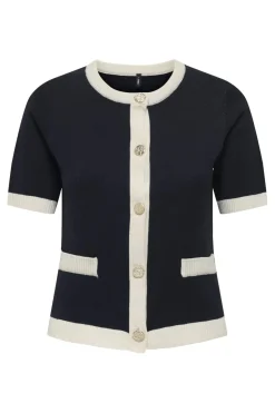Only Cardigans|Ammevenligt Tøj<Onlcoco Life Ss Button Cardigan Cc Knt
