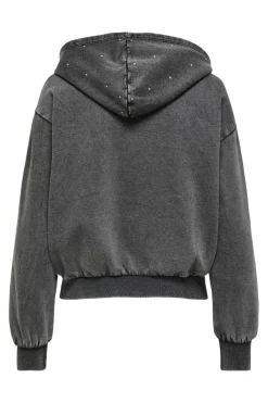 Only Sæt 🛍️|Sweatsæt & Comfy Wear<Onlcoen L/S Rhinestone Hood Swt