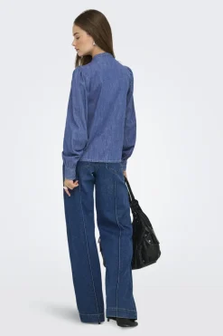 Only Bluser & Skjorter|Ammevenligt Tøj<Onldasha-Sevigny L/S Frill Shirt Akm