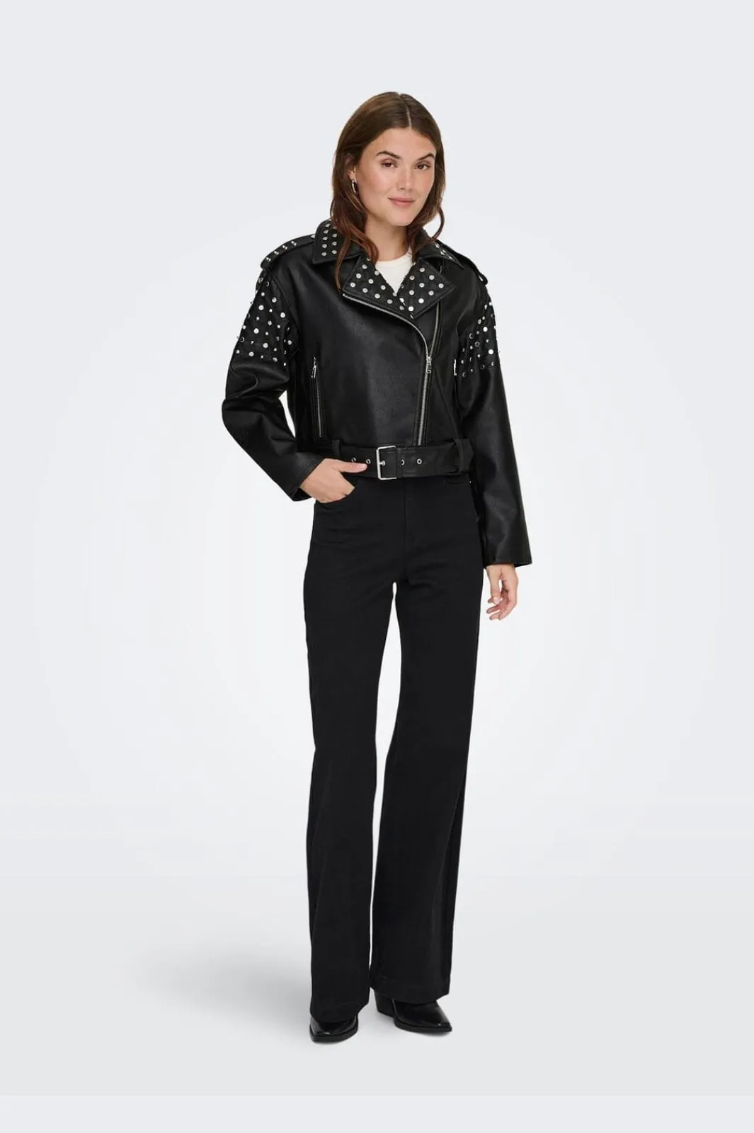 Only Overtøj & Jakker<Onldestiny Faux Leather Biker