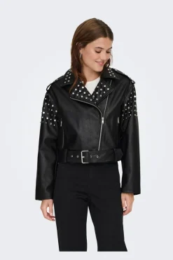 Only Overtøj & Jakker<Onldestiny Faux Leather Biker