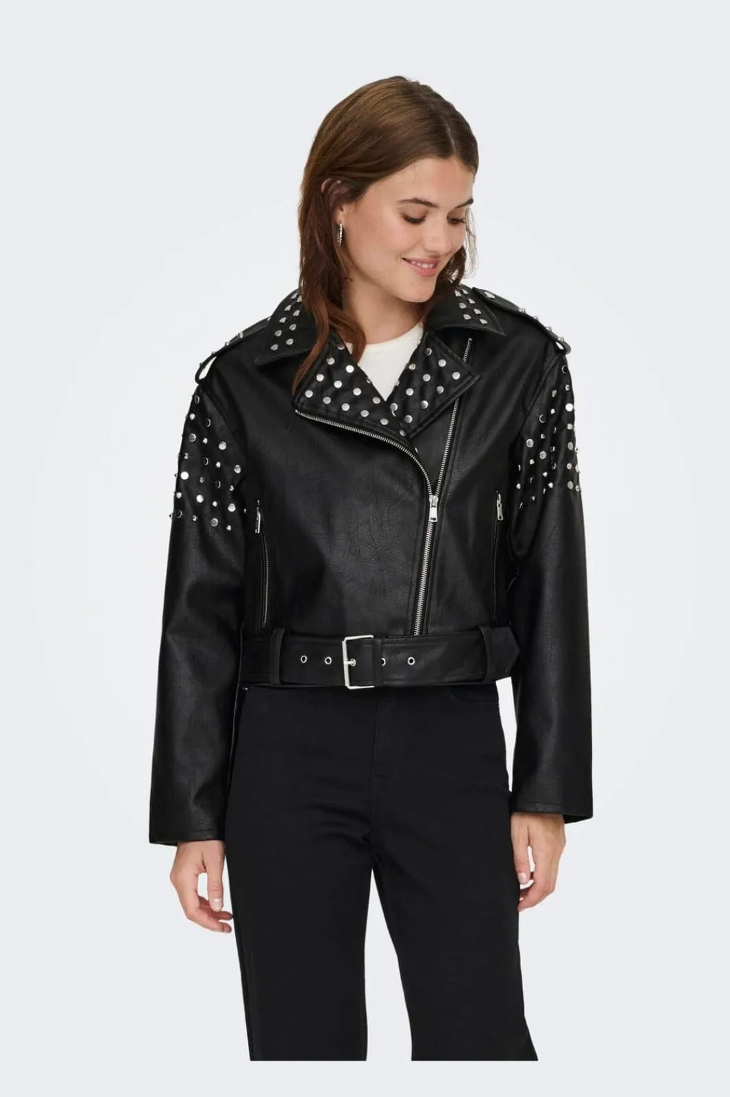 Only Overtøj & Jakker<Onldestiny Faux Leather Biker