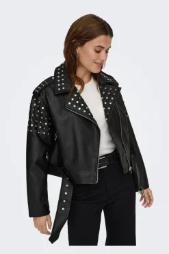 Only Overtøj & Jakker<Onldestiny Faux Leather Biker