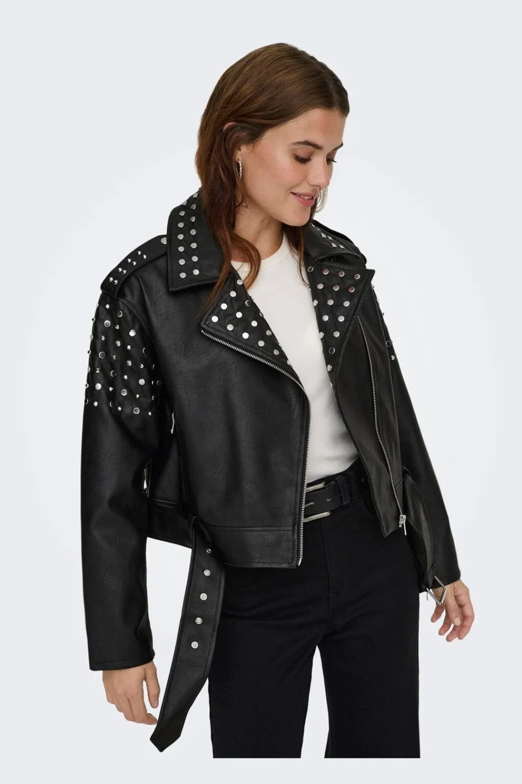 Only Overtøj & Jakker<Onldestiny Faux Leather Biker