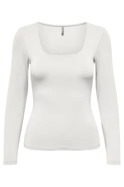 Onlea L/S 2-Way Deep Neck Top Bluser & Skjorter